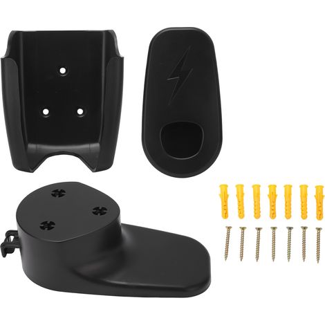 Support de câble de chargement de voiture avec support de châssis, remplacement mural noir pour Tesla modèle 3 Y X S. (1/5)