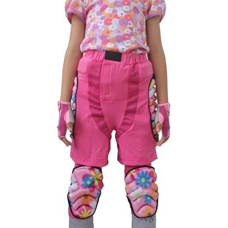 Gepolsterte Kindershorts, Hüftschutz, EVA-Shorts, Schutzausrüstung für Skaten, Skifahren, Skateboarden und Snowboarden (1/5)