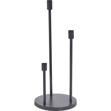 OSRAM Luminaire sur pied DECOR STICK FLOOR, 3 x E27, gris foncé, acier inoxydable, scénarios d’éclairage personnalisés, interrupteur, design moderne, culot E27, décoratif (1/4)