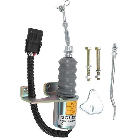 jeu d'électrovanne d'arrêt moteur 12V (1/5)