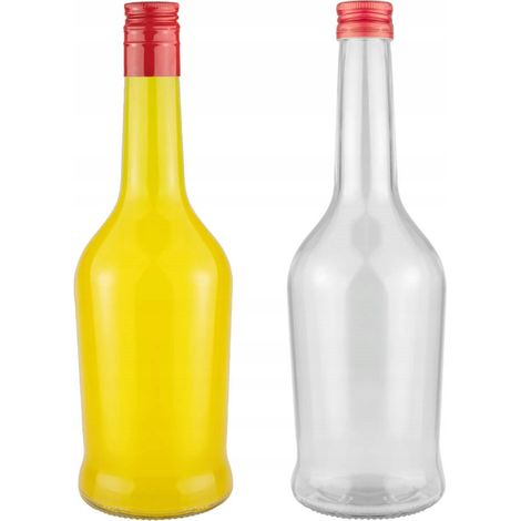 5x Napoleon Flasche 500ml + Verschluss Monsieur Likör