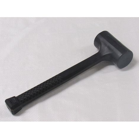 Black Dead Blow Mallet 0.5lb - 8oz Hammer DIY Tool Recoil Camping Tent Recoil 0.2KG (1/5)