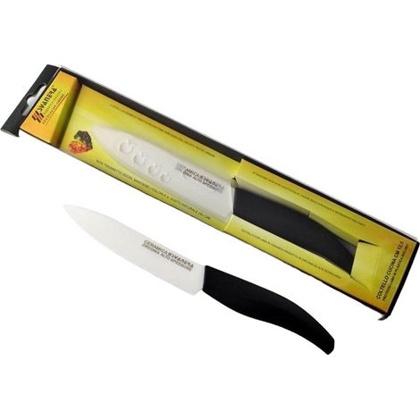 Svanera coltello da cucina cm 13 con lama in zirconio ceramica qualità extra