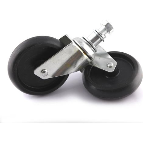 Paire de roues pivotantes ø125x32mm pour grue OH 0338 - SA 0341 - CLAS Equipements