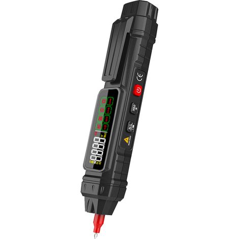 HYTAIS TS20D Voltmètre numérique AC/DC Ohmmètre Multimètre numérique de type stylo avec détection NCV Multi Testeur (1/5)