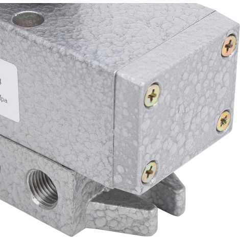 4-Wege-Magnetventil mit zwei Positionen, Vierkantkopf, einfachwirkend, Verteiler G1/4" Q24DH-8DC24V