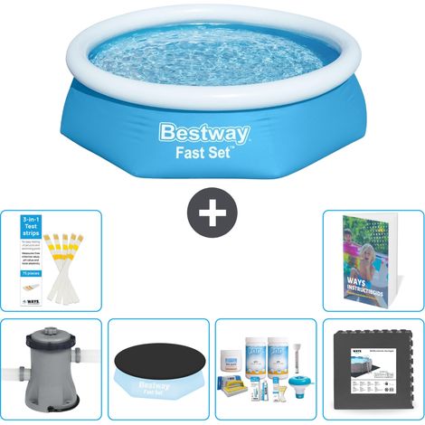 Bestway Bestway Fast Set Ronde - 244x61 cm - 7-pièces S238 (1/5)