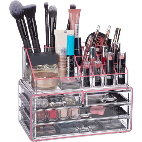 Make up aufbewahrung mit 4 schubladen