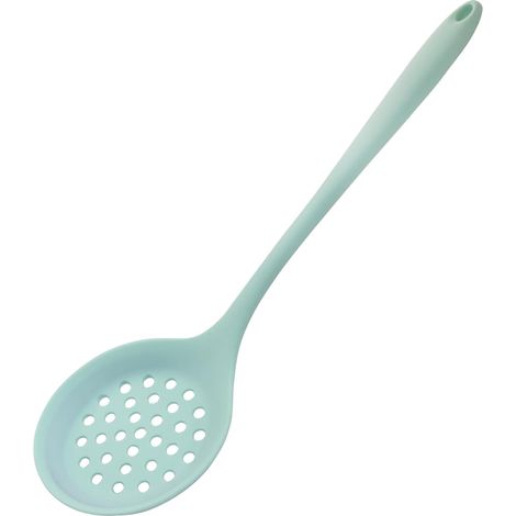 Küchenhelfer Silikon-Sieb, Topfsieb, Suppensieb, Schlackenlöffel, Ölabscheider, integriertes Silikon (1/5)