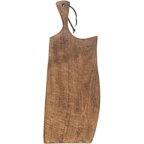 Orion Tabla de Cortar de Madera de Mango Natural 61x22 cm (1/3)