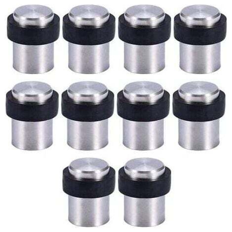 10 x 4,5 cm Edelstahl-Türstopper, Türstopper, Türblocker