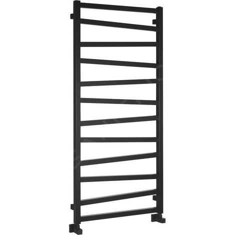 Sapho Zig - Sèche-serviette 600x1334 mm, 601 W, noir ZG613B (1/5)
