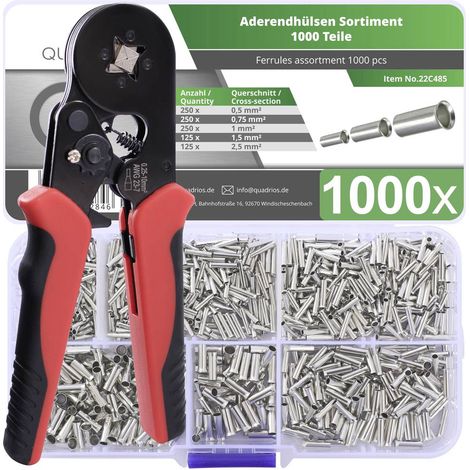 Quadrios 23T034 Assortimento Capicorda Non isolato 1 KIT