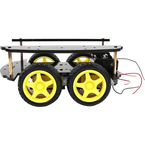 Assemblage DIY 2 couches IR-Fernbedienung 4WD châssis intelligent (ee82e045dd952ff35b39292432d39aa9) (1/5)