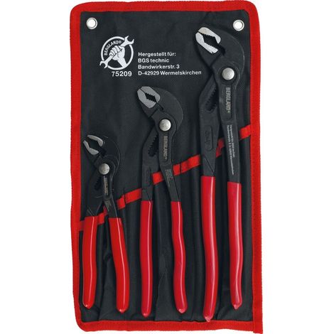 Jeu de pinces multiprises 175 / 240 / 300 mm 3 pièces (1/4)