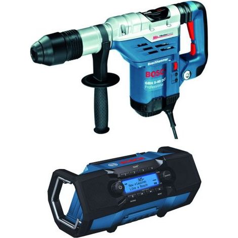 Bosch MARTELLO PERFORATORE GBH 5-40 DCE  1.150 W + RADIO GPB 18V-2 SC