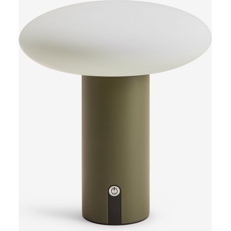 Lámpara de mesa LED inalámbrica para exterior en hierro Zosima SKLUM (1/5)