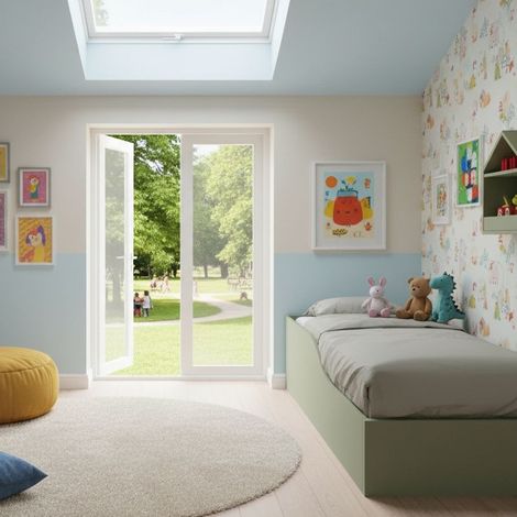 Letto Montessori singolo 80x190 Infante - Salvia