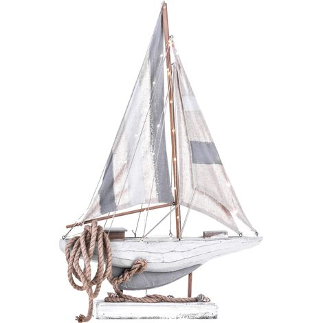 Modellino Barca con 43 Luci Misure 64x44 cm (1/4)