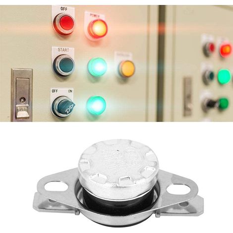 Lot 5 KSD301 – 130°C – 250V 10A – NO – interrupteur capteur température – fer + plastique