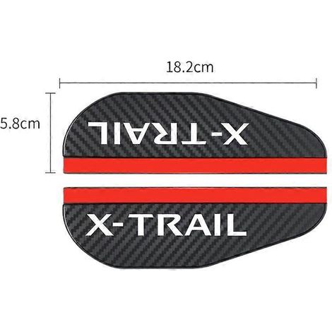 2x Protection anti-pluie pour rétroviseur intérieur de voiture Nissan X-Trail Roomster - Joint d'étanchéité - Accessoires auto X-Trail (1/5)