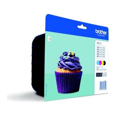 Brother LC123VALBP Cartouches d'encre Multipack...