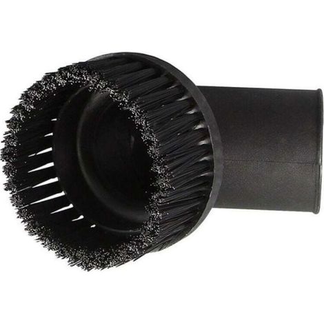 Brosse Ronde - Aspirateur Industriel - Ø 35 mm - Pour Nettoyage Surfaces Irrégulières et Taches Tenaces - 1 Pièce (1/4)
