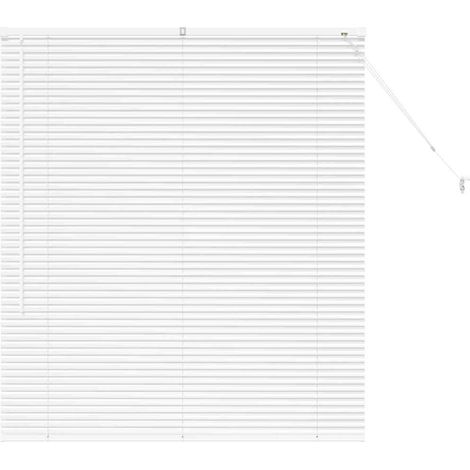 Maison Exclusive - Persianas venecianas Manual 130 x 120 cm Alumi
