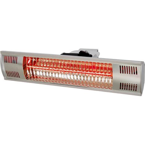 Lampe chauffante suspendue/murale L 455 mm P 1,5 kW - Stalgast