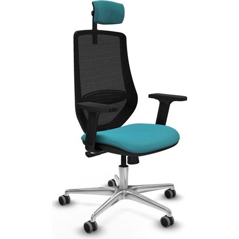 Piqueras y Crespo Sedia Mardos Turchese Comfort Ufficio