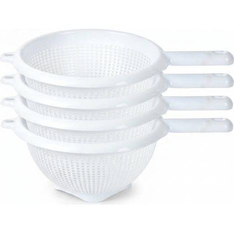 Set 4 Scolapasta / Colino con Manico Hemax 26,5 cm Bianco (1/5)