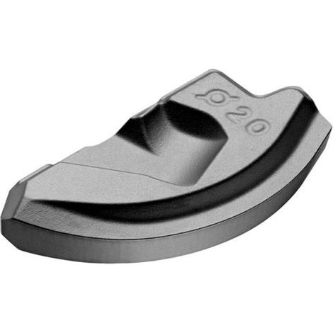 Fräswendeschneidplatte ISO XP 20ER-FM:M8345 Schnitttiefe 10mm PVD beschichtet (1/2)