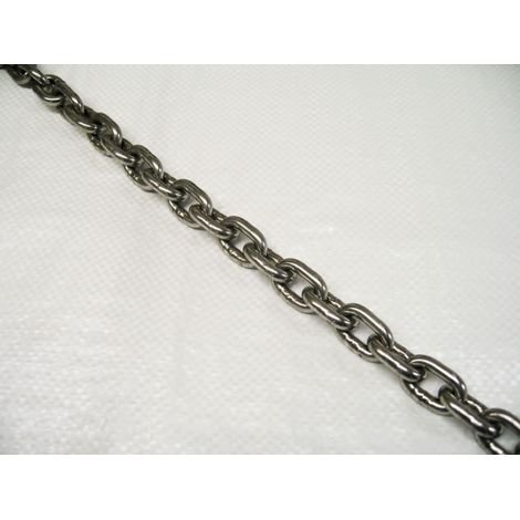 16MM Short Link Chain Stainless Steel DIN766 (Anchor 316 Grade) (1/2)