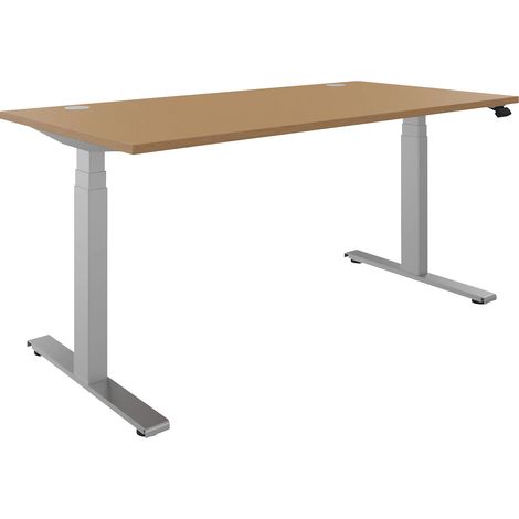 FRANKEL kaiserkraft, Bureau assis-debout BOTTOM-UP, droit, l x (1/5)