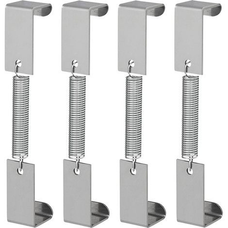 Morsetto targa con molla - set di 4 pezzi (1/5)