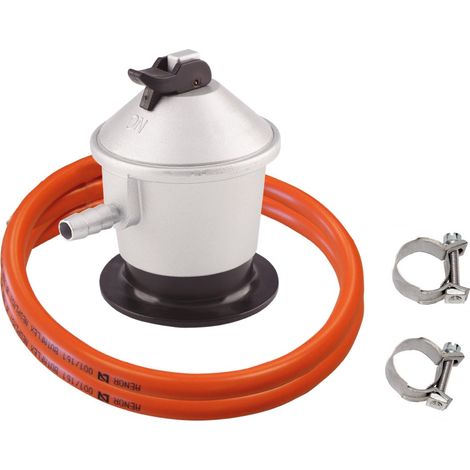 Kit de régulateur de gaz avec flexible butane 80 cm