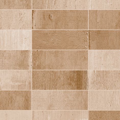 Carrelage effet Zellige Terracotta 24,6x6x0,85 cm Azurel - Sol et mur intérieur (vendu par carton de 0,5 m²) - RO'MA CARRELAGE