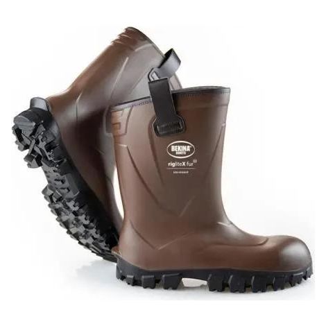 Botas de seguridad delta plus marrón tallas 36 a 49