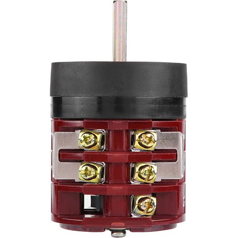 Inverseur de marche 32A 220V/380V pour moteur de démonte-pneu, commutateur de table tournante avec pédale, boîte de commande (1/5)