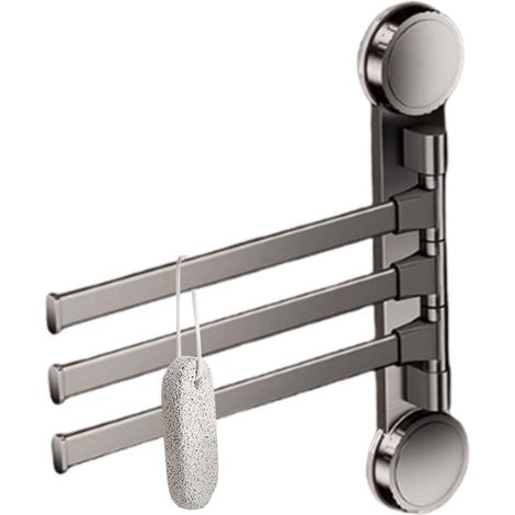 Porte-serviettes pivotant - Porte-serviettes pivotant pour salle de ba (1/5)