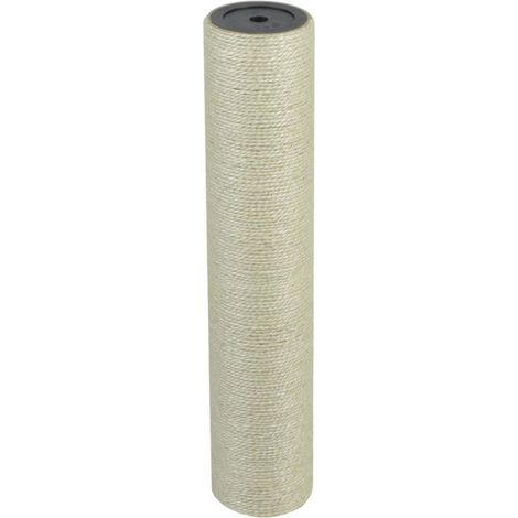 vidaXL Cat Scratching Post 8x40 cm 10 mm Beige