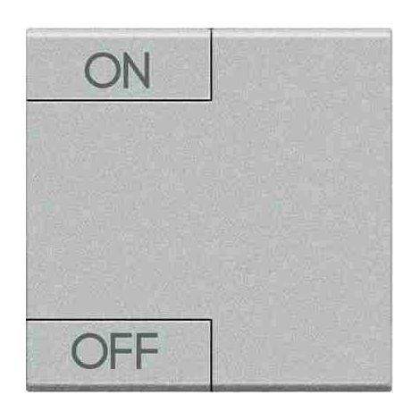 BTINT4911M2AGN Copritasto LivingLight 2 funzioni con serigrafia ON OFF