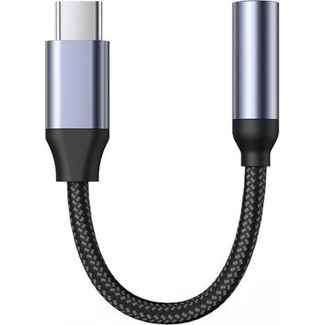 Adaptador de conector USB-C de 3,5 mm (paquete de 2) para iPhone 16e/16/16 Pro Max/16 Plus/15/15 Pro Max/15 Plus, iPad Pro, MacBook, Samsung S25/S24/S23/S22/S21/S20