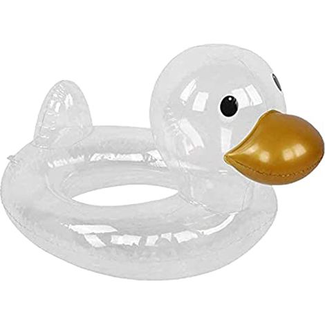 Anneau De Natation Enfant - Forme Canard - PVC Écologique - Pour Piscine Plage Lac - 1 Pièce (1/5)