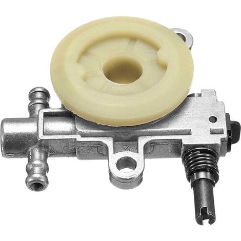 pour Pompe Transmission Fin Scie 25CC-38CC Argent pour Pompe Acier pour robuste, résistance pour usure, longue durée de vie, finition argent, pièce unique (1/5)