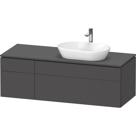 Duravit L-Cube Konsolenwaschtischunterbau wandhängend, inklusive (1/3)