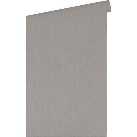A.S. Création Vliestapete Versace 6 10,05 x 0,70 m Uni Grau leicht glänzend mit Struktur (1/2)
