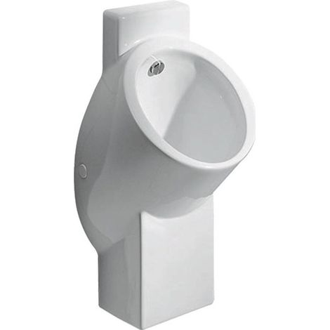 Keramag Centaurus acqua dell'orinatoio sciacquata o senza acqua 236450, bianco incl. KeraTect - 236450600
