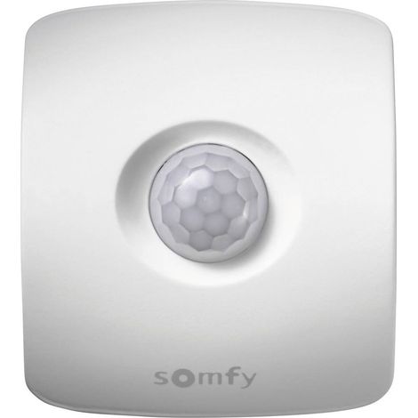 Somfy – Détecteur de mouvement sans fil 2401361 – Portée max. 10 m – Angle de détection 120° – Installation facile avec adhésif double face