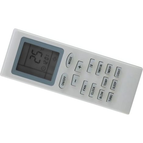 Télécommande universelle pour climatiseur GELI, télécommande infrarouge anglaise de remplacement. (1/5)